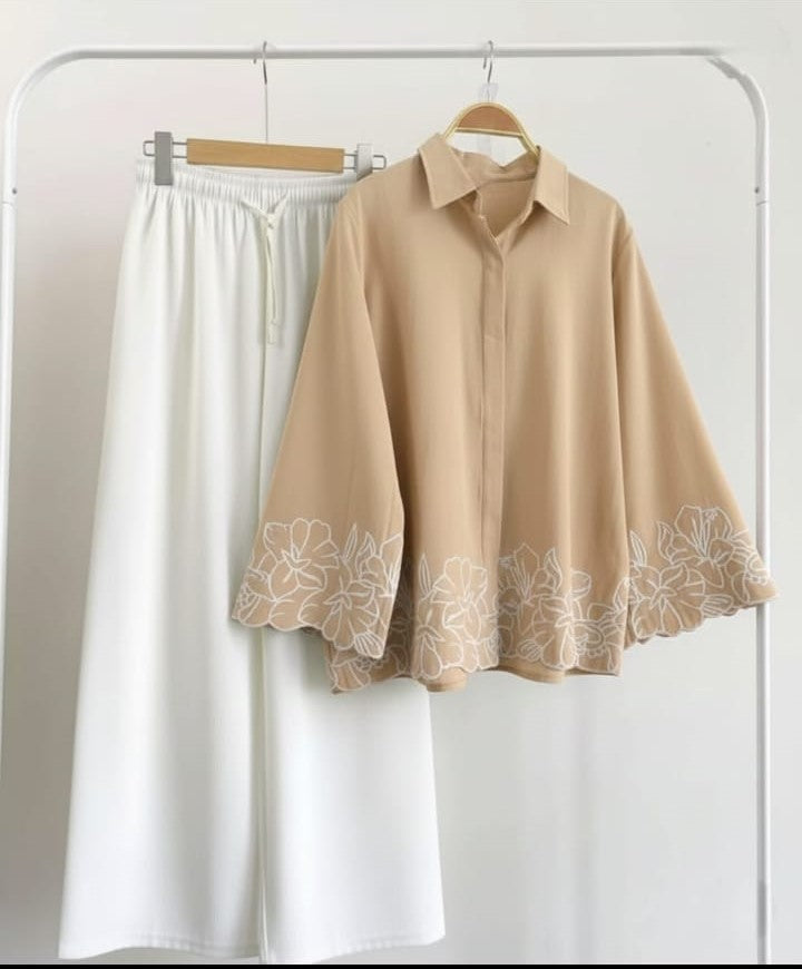 2 Piece Embroided Western style suit 👗👖 -2052